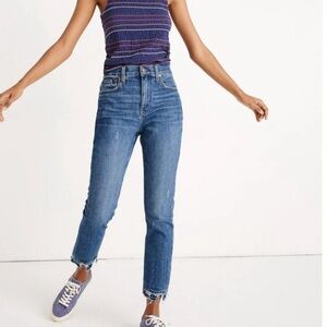 NWT | Madewell High Rise Slim Boy Jean
